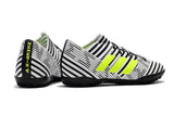 Adidas Nemeziz Series TF Grass Spike Soccer Shoes White/Black/Green