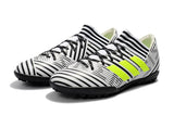 Adidas Nemeziz Series TF Grass Spike Soccer Shoes White/Black/Green