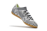 Adidas Nemeziz Series IC Flat Soccer Shoes White/Black/Orange/Green