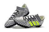 Adidas Nemeziz Series TF Grass Spike Soccer Shoes White/Black/Green