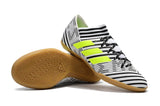 Adidas Nemeziz Series IC Flat Soccer Shoes White/Black/Orange/Green