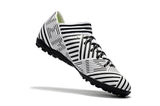 Adidas Nemeziz Series TF Grass Spike Soccer Shoes White/Black/Green