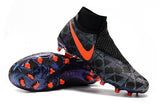 Nike Phantom Vision Elite DF FG Black Orange - studzsupply