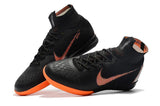 Nike MercurialX Superfly 360 Elite IC Soccer Cleats Black Orange - studzsupply