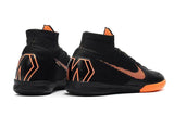 Nike MercurialX Superfly 360 Elite IC Soccer Cleats Black Orange - studzsupply