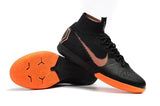 Nike MercurialX Superfly 360 Elite IC Soccer Cleats Black Orange - studzsupply