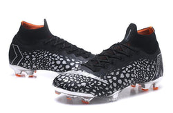 Nike Mercurial Superfly VI Elit FG Black White Leopard High Cut - studzsupply