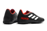 Adidas Predator Accelerator TF spike soccer shoes Black/White/Orange