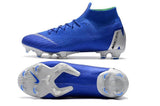 NIKE Mercurial Superfly VI 360 Elite FG Blue Silver - studzsupply