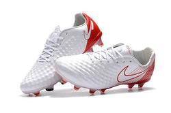 Nike Magista Obra II FG White Red Stripe - studzsupply
