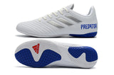 Adidas Predator Tango IN flat soccer shoes Gray/Blue/Orange