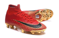 Nike Mercurial Superfly VI Elite FG Red Gold - studzsupply