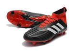 Adidas Predator 18.1 FG Soccer Cleats Core Black White Red - studzsupply