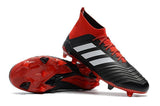 Adidas Predator 18.1 FG Soccer Cleats Core Black White Red - studzsupply