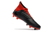 Adidas Predator 18.1 FG Soccer Cleats Core Black White Red - studzsupply