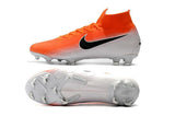 NIKE Mercurial Superfly VI 360 Elite FG Silver Orange - studzsupply