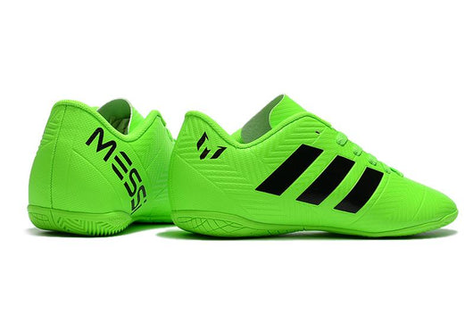 Adidas tender sister Messi IC indoor soccer shoes Nemeziz Messi Tango Green/Black