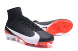 Nike Mercurial Superfly V FG Soccer Cleats Black Orange White - studzsupply