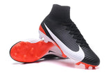 Nike Mercurial Superfly V FG Soccer Cleats Black Orange White - studzsupply