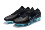 Nike Mercurial Vapor Flyknit Ultra FG Soccer Cleats Black Blue - studzsupply