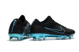 Nike Mercurial Vapor Flyknit Ultra FG Soccer Cleats Black Blue - studzsupply