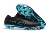 Nike Mercurial Vapor Flyknit Ultra FG Soccer Cleats Black Blue - studzsupply
