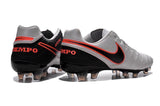 Nike Tiempo Legend VI FG Soccer Cleats White Black - studzsupply