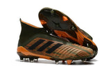 Adidas Predator 18+ FG Soccer Cleats Gold Army Green Black - studzsupply