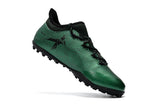 Adidas X series TF Thunderstorm Grass Spikes Football Shoes Green/Black/Lime
