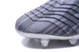 Adidas Predator 18+ Paul Pogba FG Soccer Cleats Iron Metallic Grey Red - studzsupply