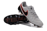 Nike Tiempo Legend VI FG Soccer Cleats White Black - studzsupply