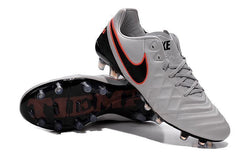 Nike Tiempo Legend VI FG Soccer Cleats White Black - studzsupply
