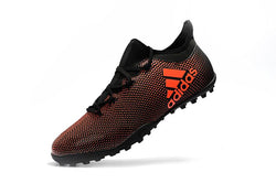 Adidas X series TF Thunderstorm Grass Spikes Football Shoes Orange/Black