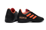 Adidas Predator TF Grass Spike Soccer Shoes Black/Orange