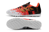 Adidas Predator Accelerator TF spike soccer shoes Red/Black/Orange/Gray