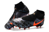Nike Phantom Vision Elite DF FG Black Orange - studzsupply