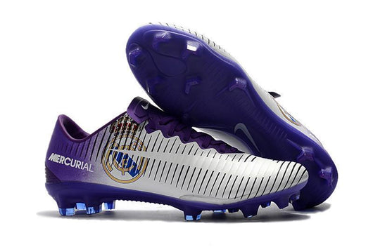 Nike Mercurial Vapor XI Real Madrid FG Soccer Cleats White Purple - studzsupply