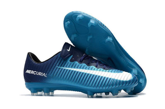 Nike Mercurial Vapor XI FG Soccer Cleats Ice Blue White Black - studzsupply