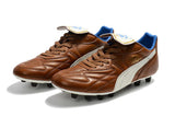 Hummer King kangaroo leather FG football shoes Chocolate/Cream