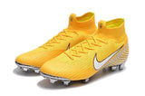 NIKE Mercurial Superfly VI 360 Elite Neymar FG Yellow White High Cut - studzsupply