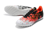 Adidas Predator Accelerator TF spike soccer shoes Red/Black/Orange/Gray