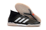 Adidas Predator IN  Knitted Surface Waterproof Indoor Flat White/Black