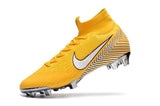 NIKE Mercurial Superfly VI 360 Elite Neymar FG Yellow White High Cut - studzsupply