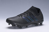 ADIDAS NEMEZIZ MESSI 18+ FIRM GROUND CLEATS BLACK ALL BLACK - studzsupply