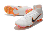 Nike Mercurial Superfly VI 360 Elite FG Soccer Cleats White Black - studzsupply