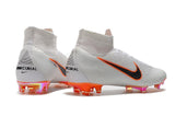 Nike Mercurial Superfly VI 360 Elite FG Soccer Cleats White Black - studzsupply