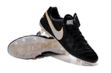 Nike Tiempo Legend VI FG Soccer Cleats Black White Gold - studzsupply