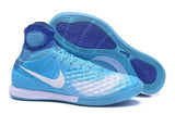 Nike MagistaX Proximo II IC Soccer Shoes Volt Blue White - studzsupply