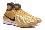 Nike MagistaX Proximo II IC Soccer Shoes Gold Black - studzsupply