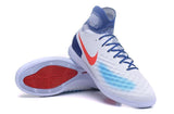 Nike MagistaX Proximo II IC Soccer Shoes White Blue Red - studzsupply